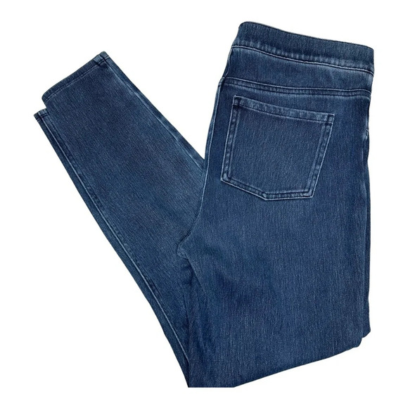 Spanx Jean-ish Ankle Leggings in Twilight. Sz: Large - Picture 3 of 8